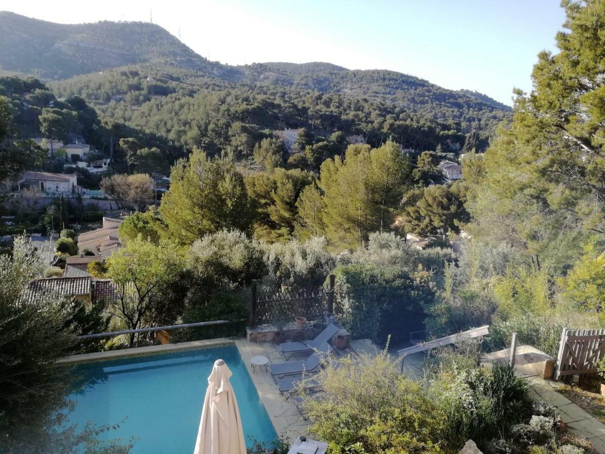 Chambre lumineuse, calme absolu Allauch Exterior foto